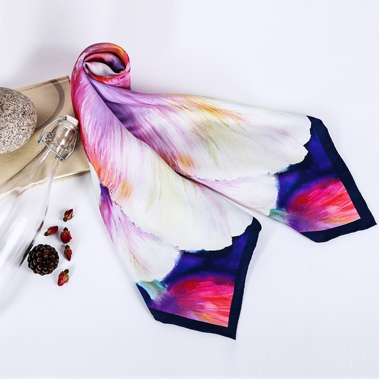 Buy Wholesale China Tie Scarves Printing Twilly Silks Purse